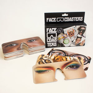 face coasters - Untersetzer und Maske