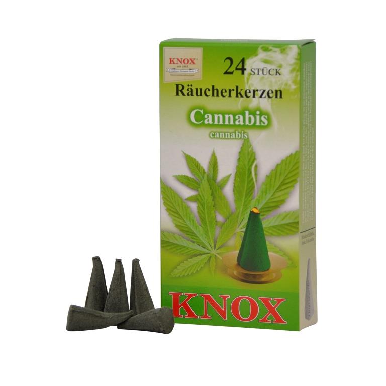 KNOX Cannabis Räucherkerzen 24 Stück