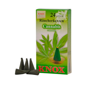 KNOX Cannabis Räucherkerzen 24 Stück