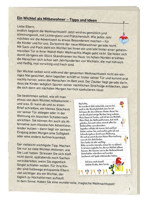 Wichteltür-Set Weihnachtszauber