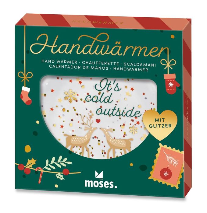 Handwärmer mit Glitzer