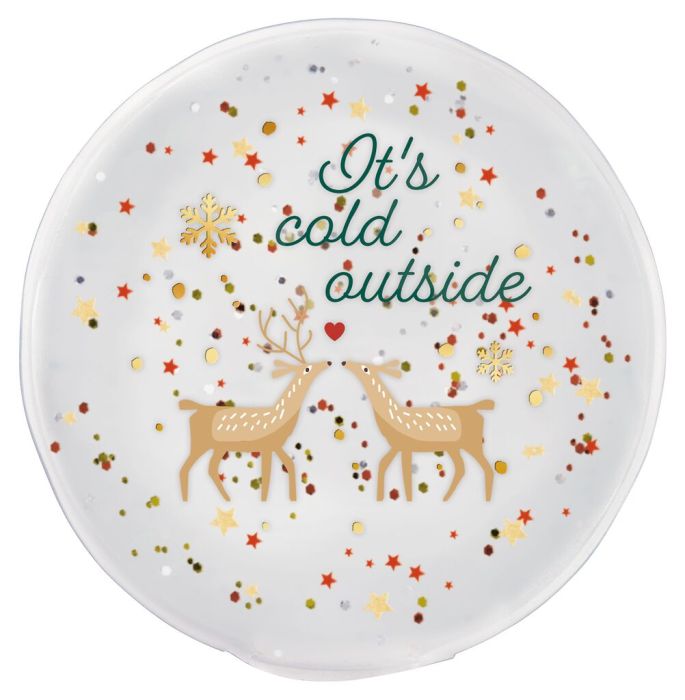 Handwärmer mit Glitzer