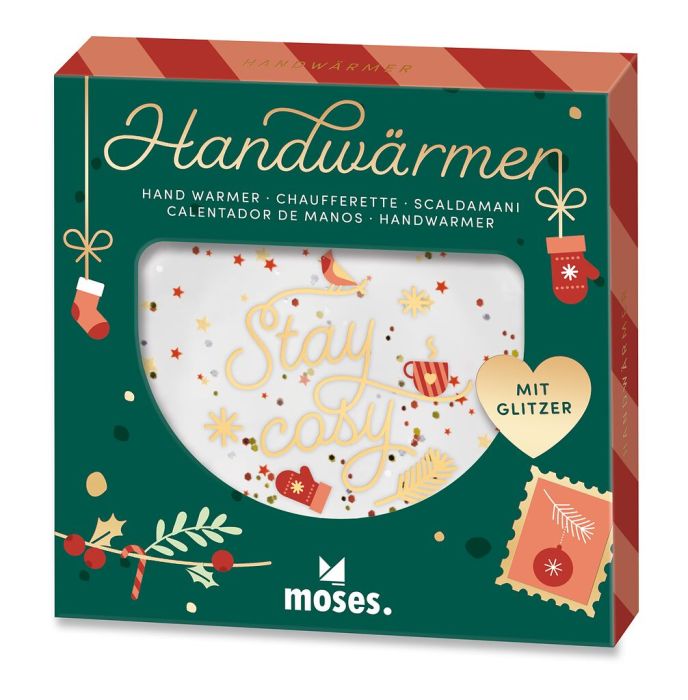 Handwärmer mit Glitzer