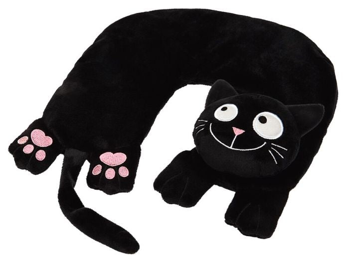 The Cat-Nackenkissen mit Kirschkernen