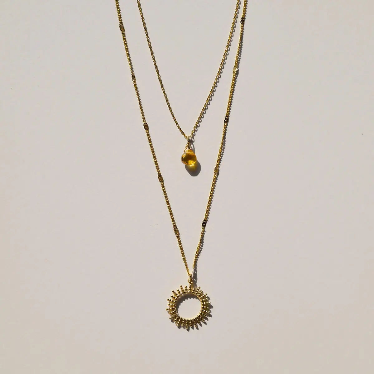 Necklace Circle Happy together. (Halskette)