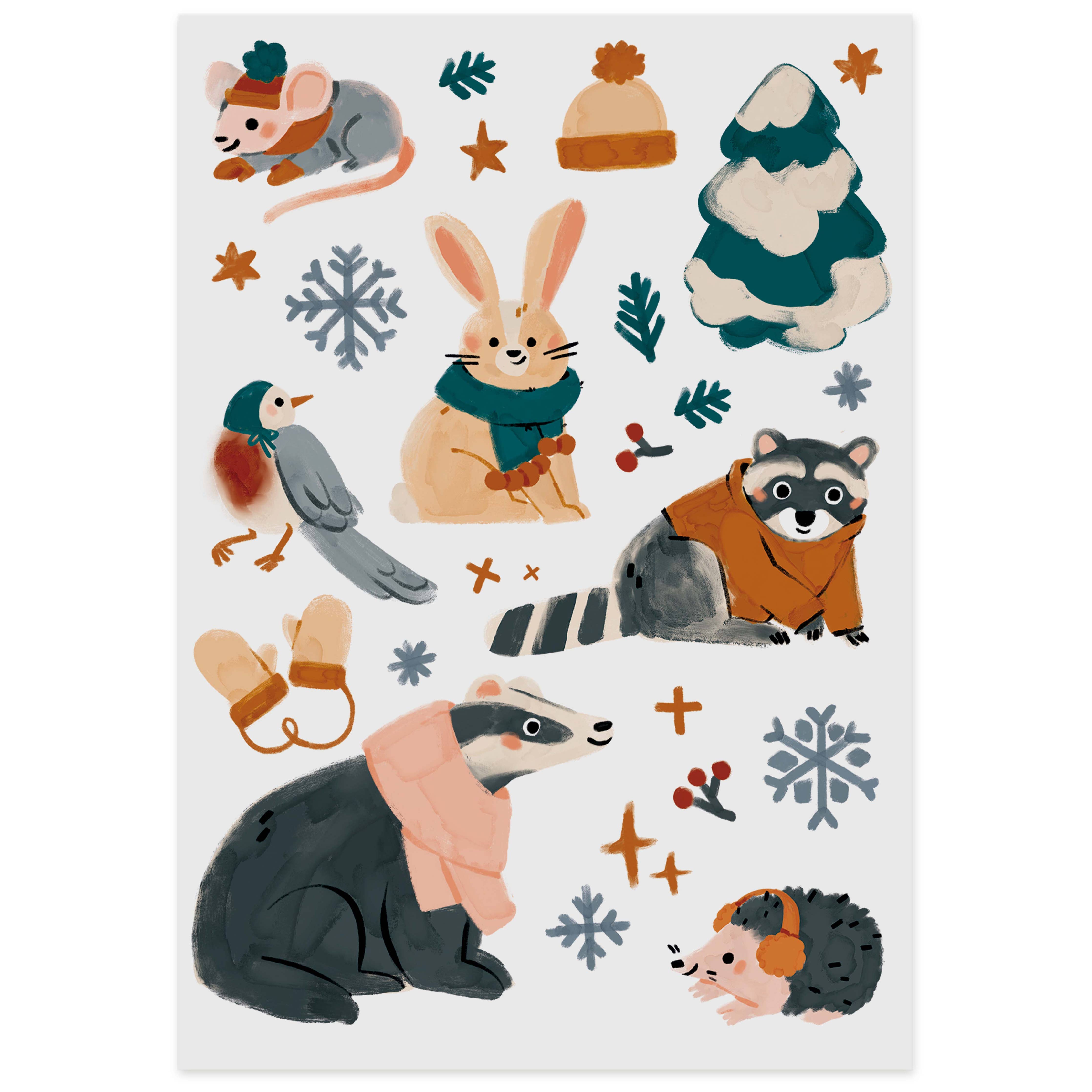 Bio Tattoos Schals und Mützen