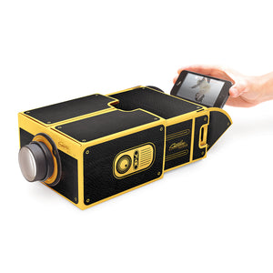 CINEMA IN A BOX! - Smartphone Projektor Metallic Edition