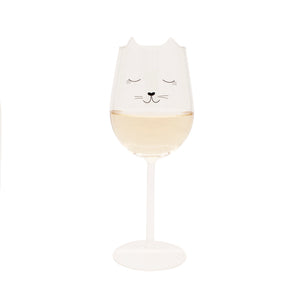 Katzen Weinglas
