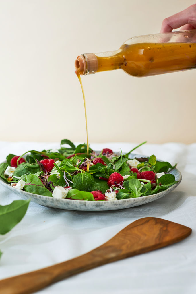 Vinaigrette Himbeere Granatapfel Minze