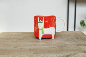 Cute Animal Kaffeebecher Hase Winteredition