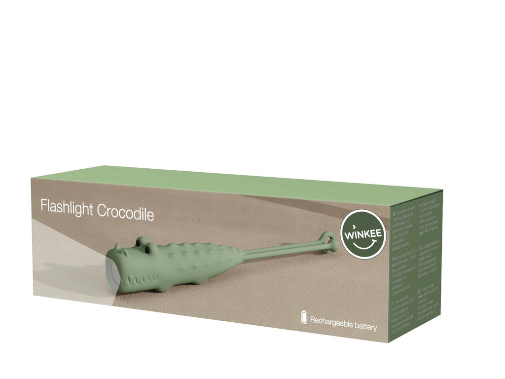 Taschenlampe Krokodil