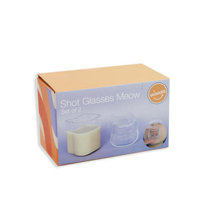 Shot Glas Katze (2er Set)