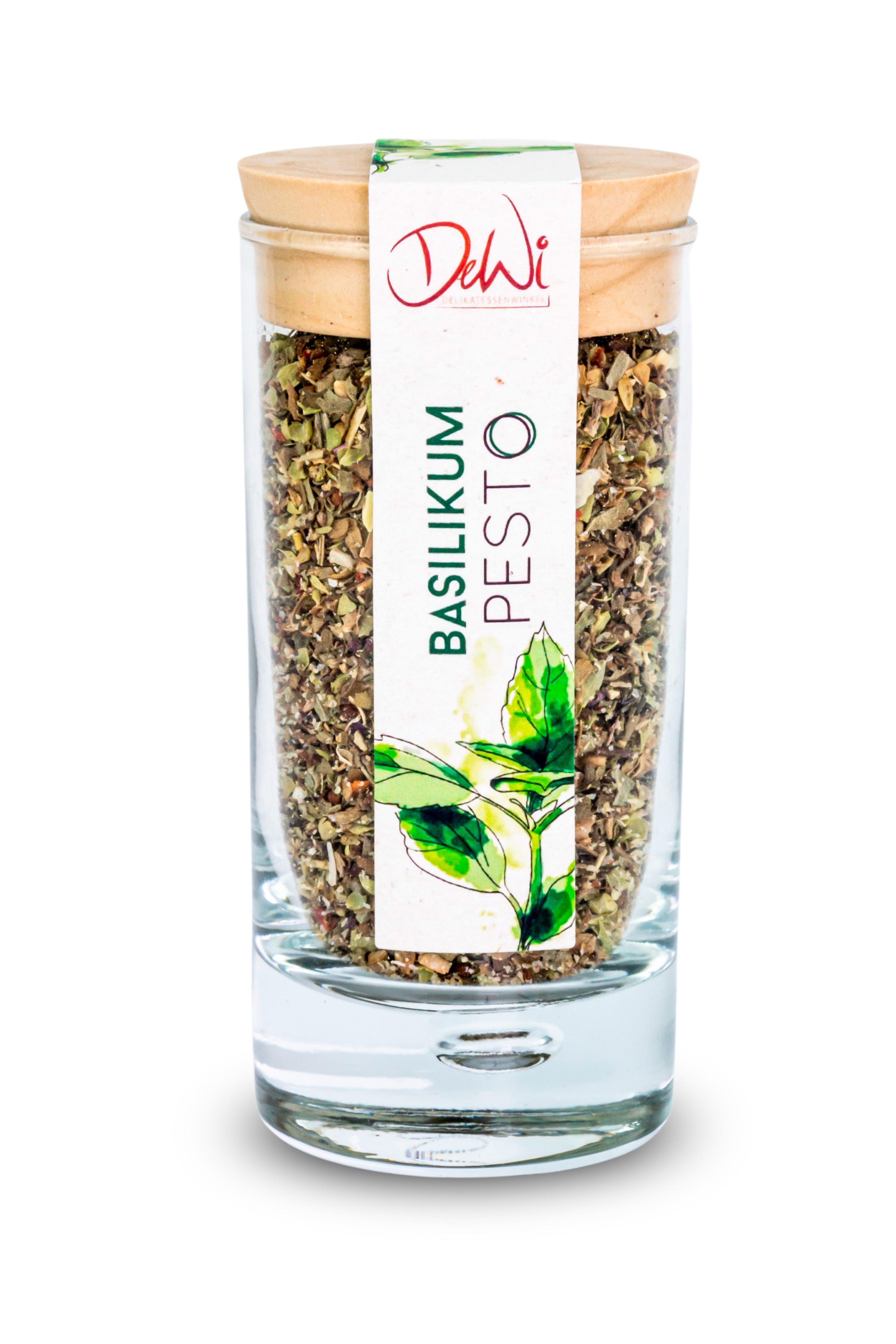 Basilikum Pesto Gewürzglas