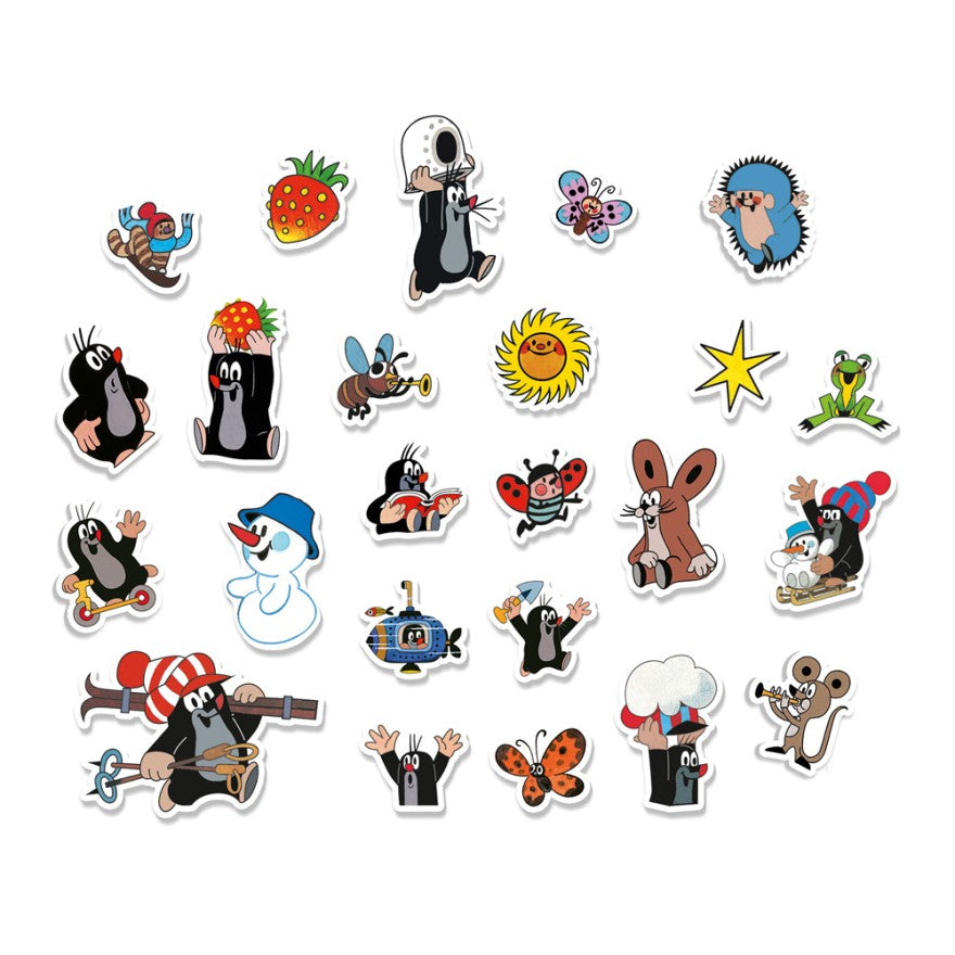Der kleine Maulwurf Sticker Adventskalender