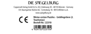 Meine ersten Puzzles - Lieblingstiere