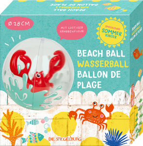Wasserball mit Krabbe