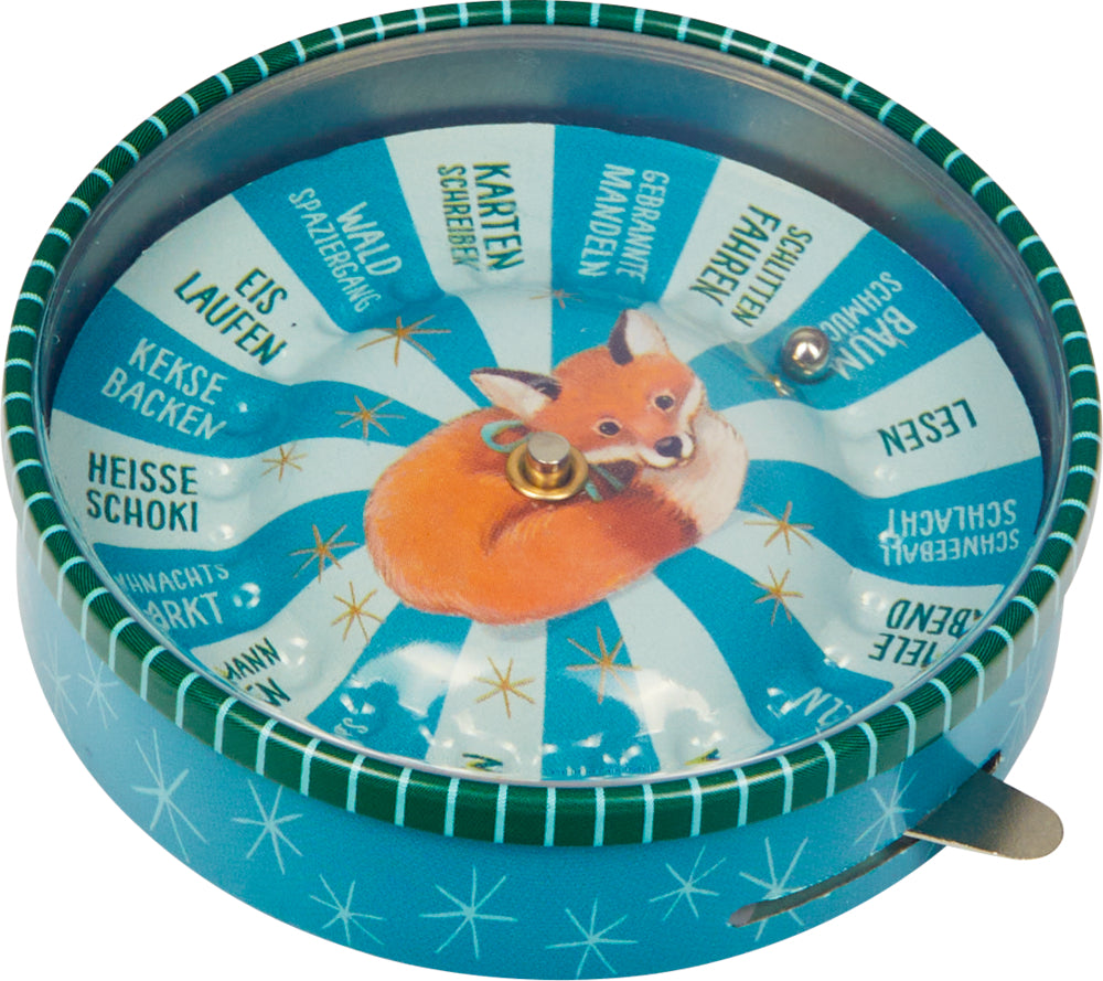 Mini-Roulette Entscheidungshelfer - Wintertiere