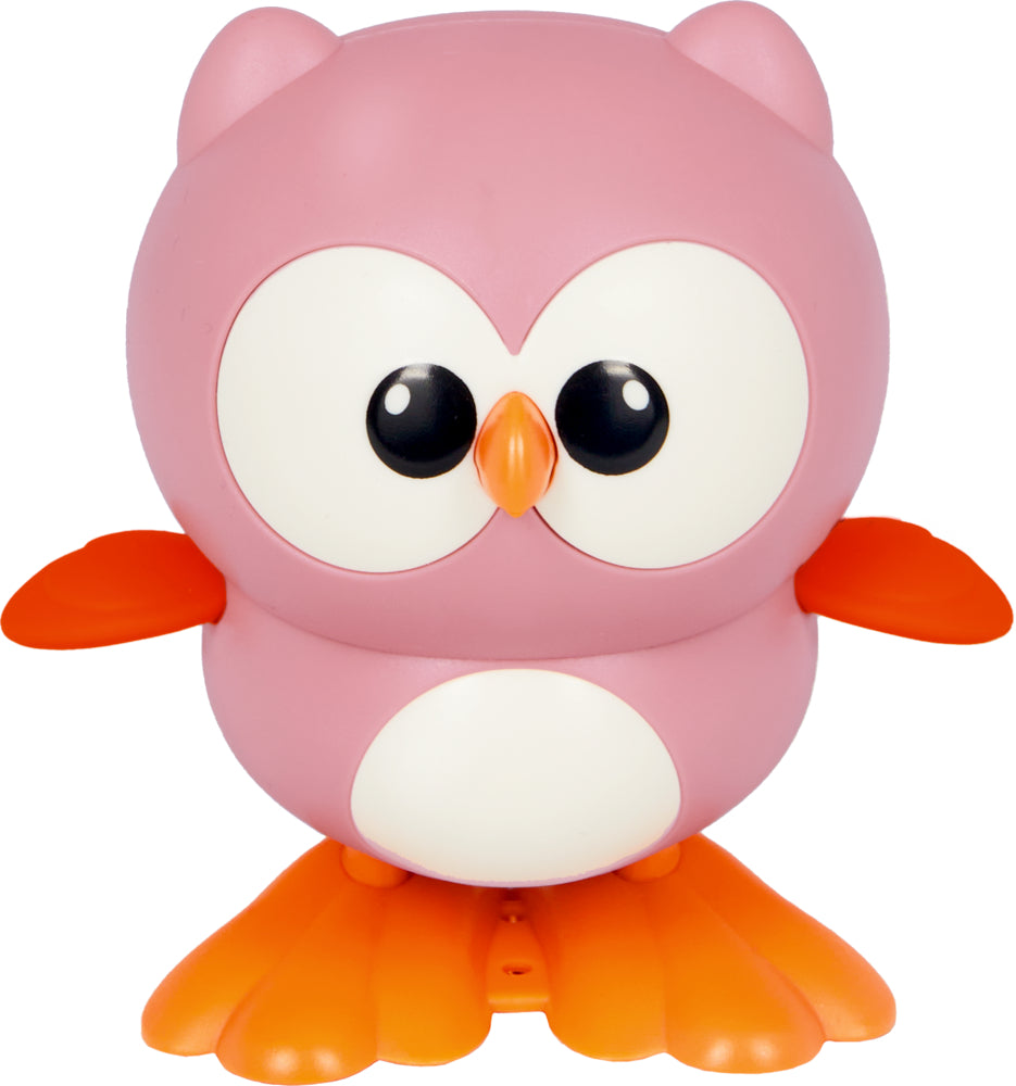 Aufzieh-Eule - Wintertiere im Weihnachtswald