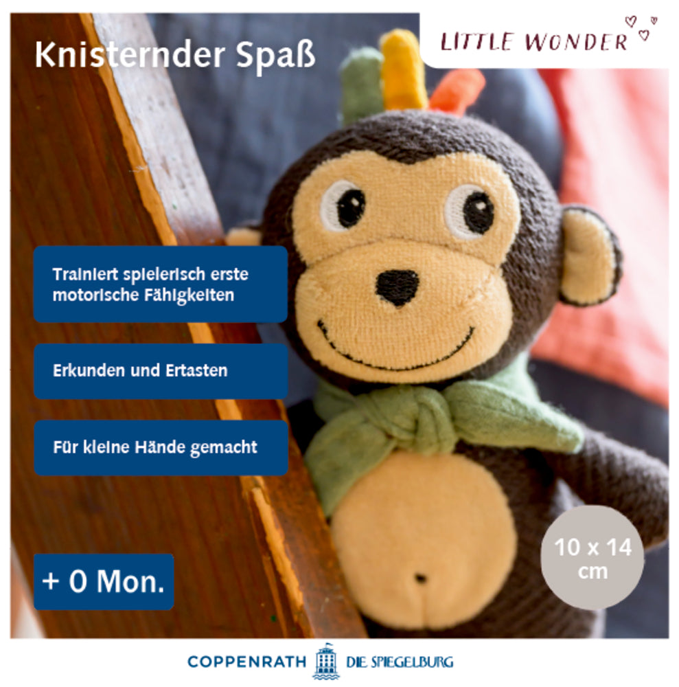 Knistertier Affe Little Wonder