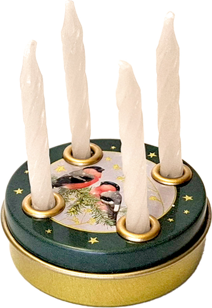 Mini-Adventskranz Zauberhafter Winterwald