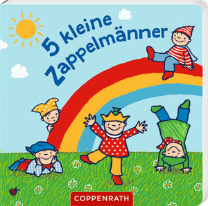 Fingerpuppenhandset: 5 kleine Zappelmänner