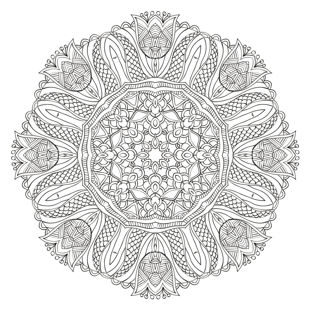 Mandalas spirit & soul (creative time)