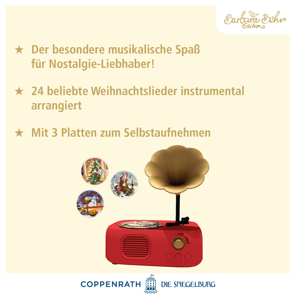 Vintage-Grammophon, Sound-Adventskalender