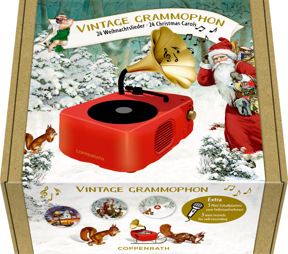 Vintage-Grammophon, Sound-Adventskalender