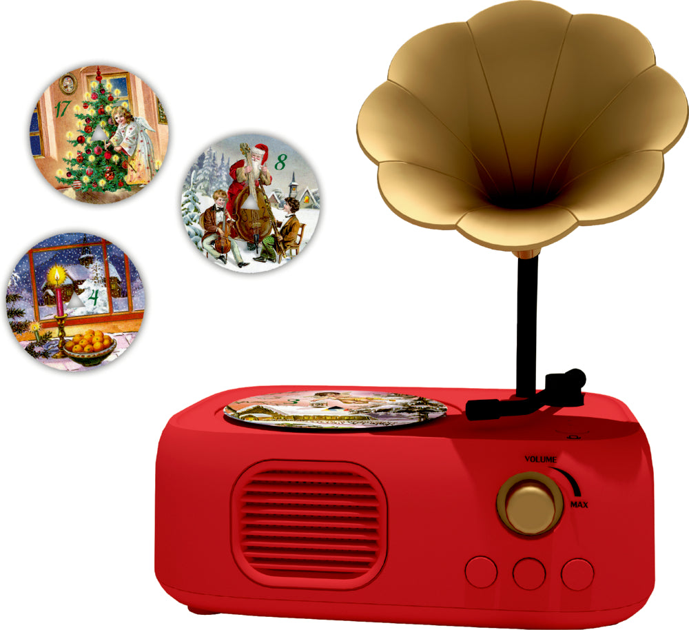 Vintage-Grammophon, Sound-Adventskalender