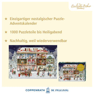 Puzzle-Adventskalender "Unser wunderbares Weihnachtshaus"