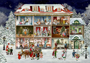 Puzzle-Adventskalender "Unser wunderbares Weihnachtshaus"