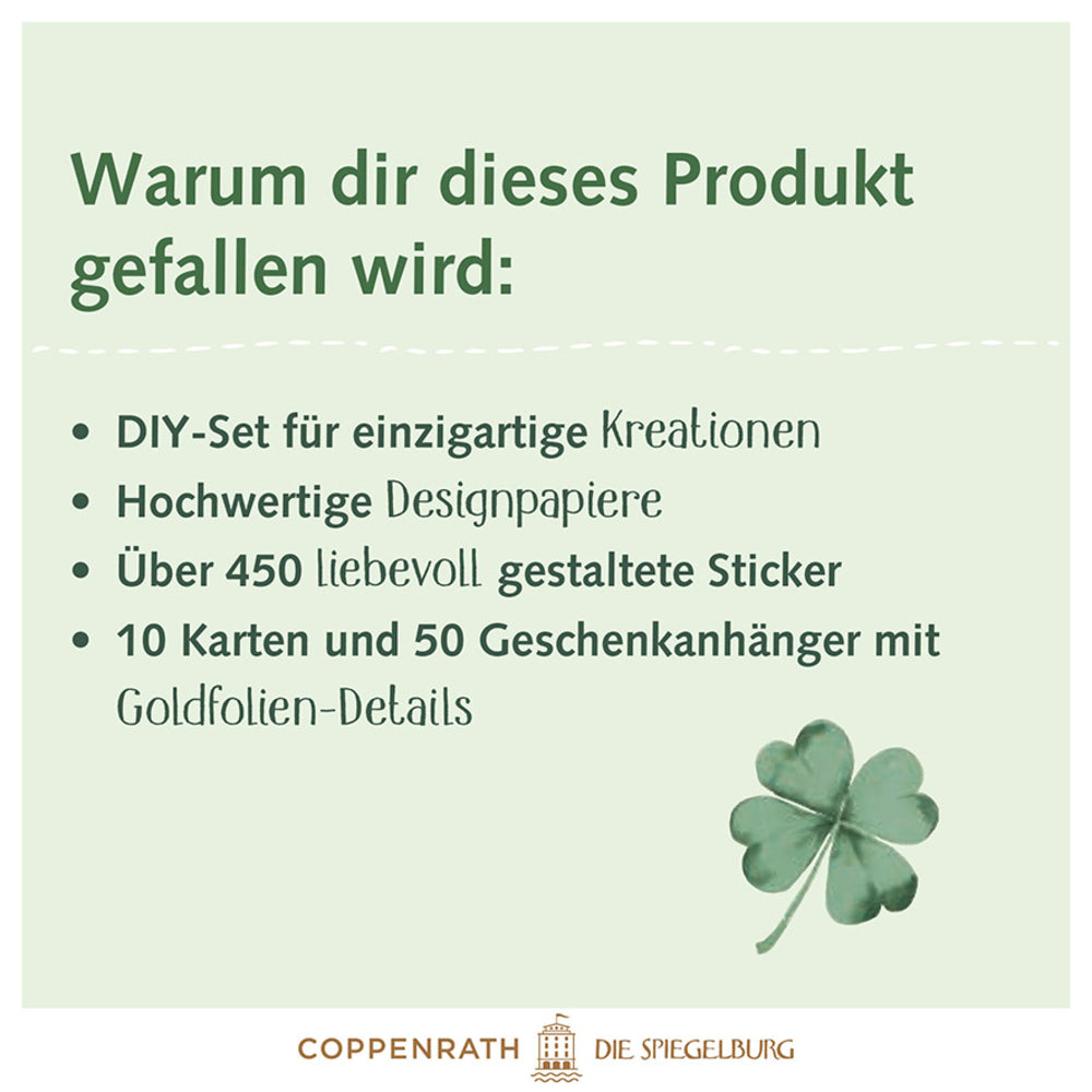 Designpapier-Kreativbuch: Good Luck (Creative Time)