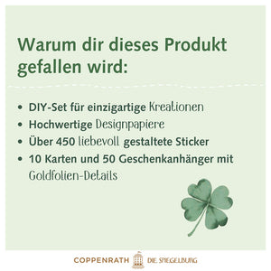 Designpapier-Kreativbuch: Good Luck (Creative Time)