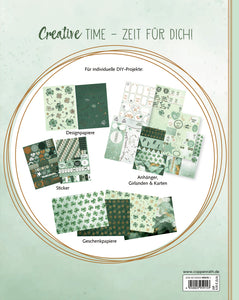 Designpapier-Kreativbuch: Good Luck (Creative Time)