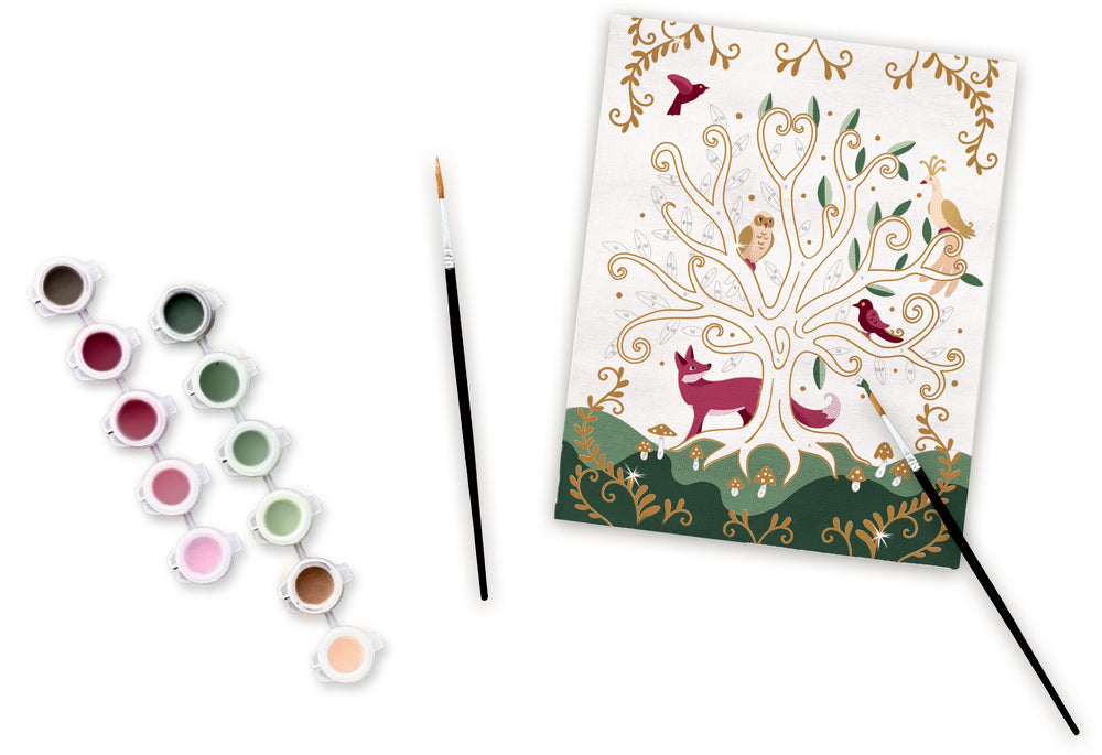 Malen nach Zahlen auf Leinwand: Magic Woods (Creative Time)