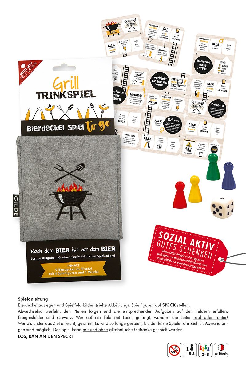 Grill-Trinkspiel to go