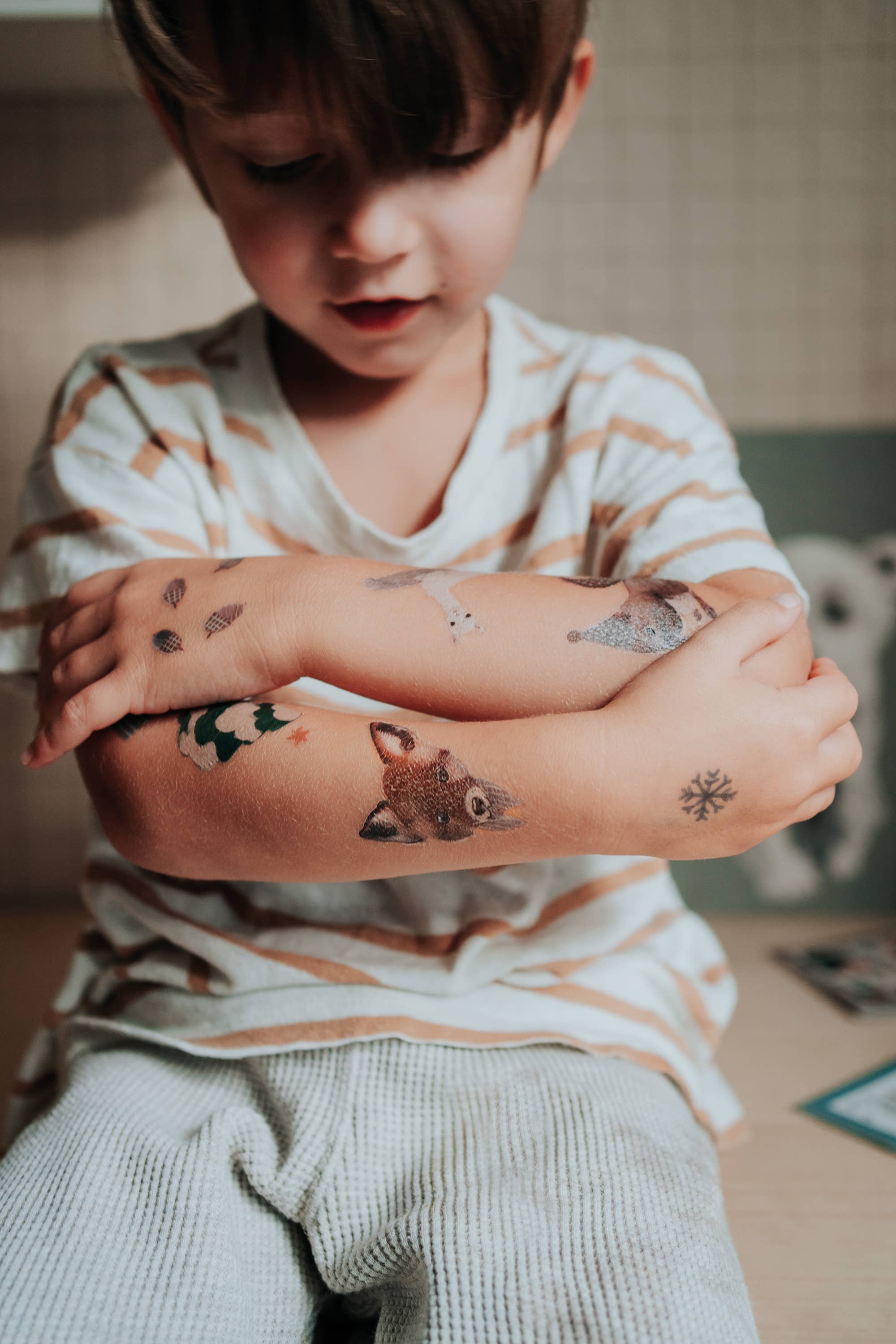 Bio Tattoos Fuchs und Eichhörnchen