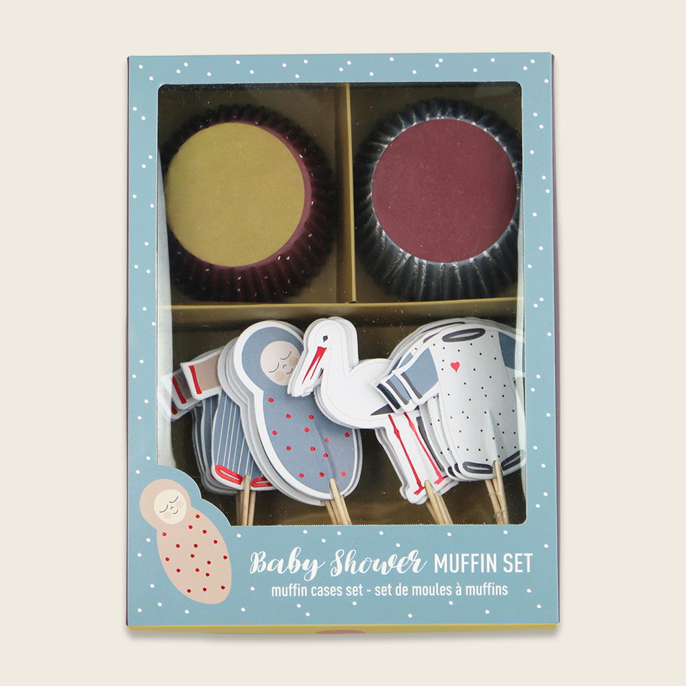 Baby Cupcake Muffin-Set