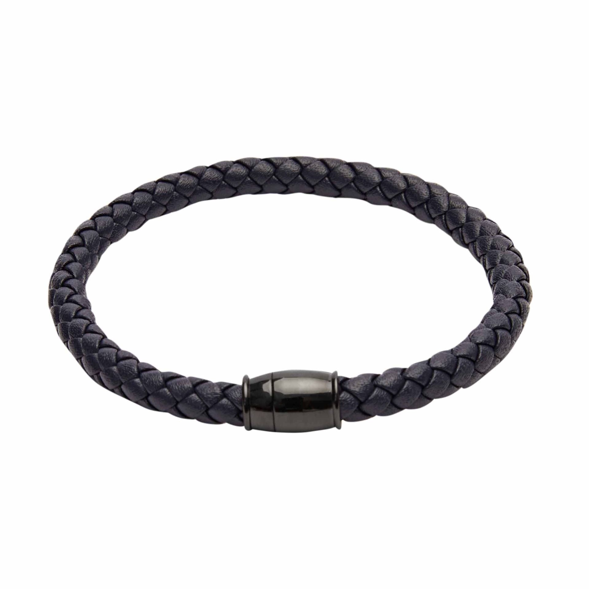 Armband - "VIRO" - Leder - blau