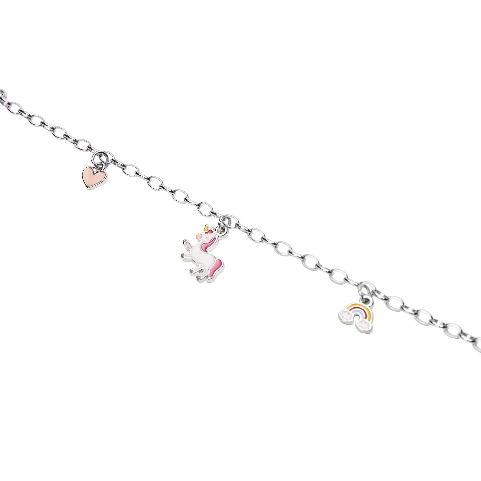 Kinder-Armband - "Happy Kids" charms unicorn
