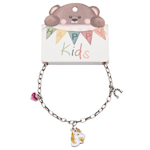 Kinder-Armband - "Happy Kids" charms horse
