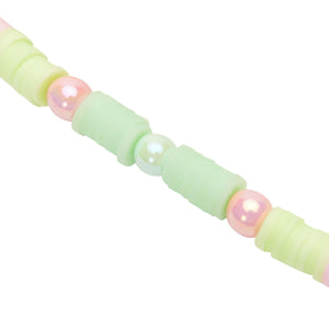 Kinder-Armband - "Happy Kids" green-pink