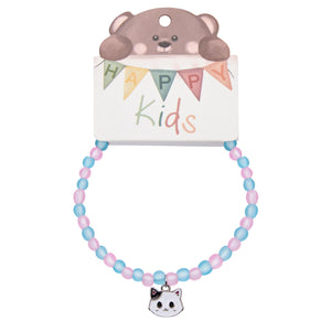 Kinder-Armband - "Happy Kids" bead cat