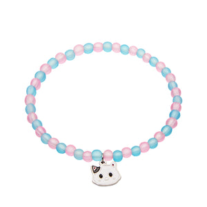 Kinder-Armband - "Happy Kids" bead cat