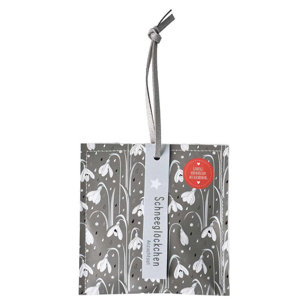 Schneeglöckchen Saatguttüte & Erdetablette