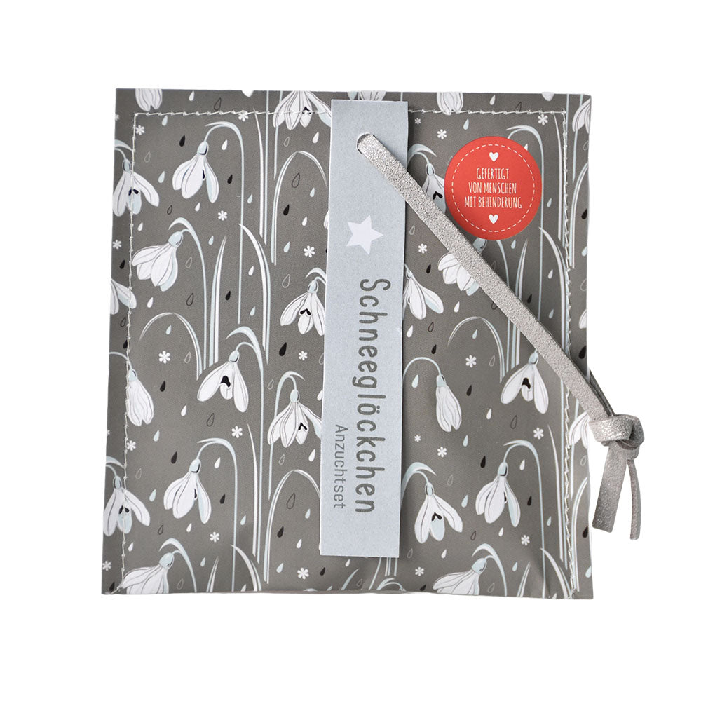 Schneeglöckchen Saatguttüte & Erdetablette