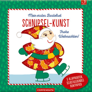 Mein 1. Bastelset: Schnipsel-Kunst - Frohe Weihnachten!