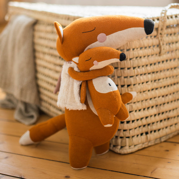 Kuscheltier Fuchs „Hanni“ mit Baby