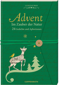 Lesezauber: Advent im Zauber der Natur, Briefbuch z.Aufschn.