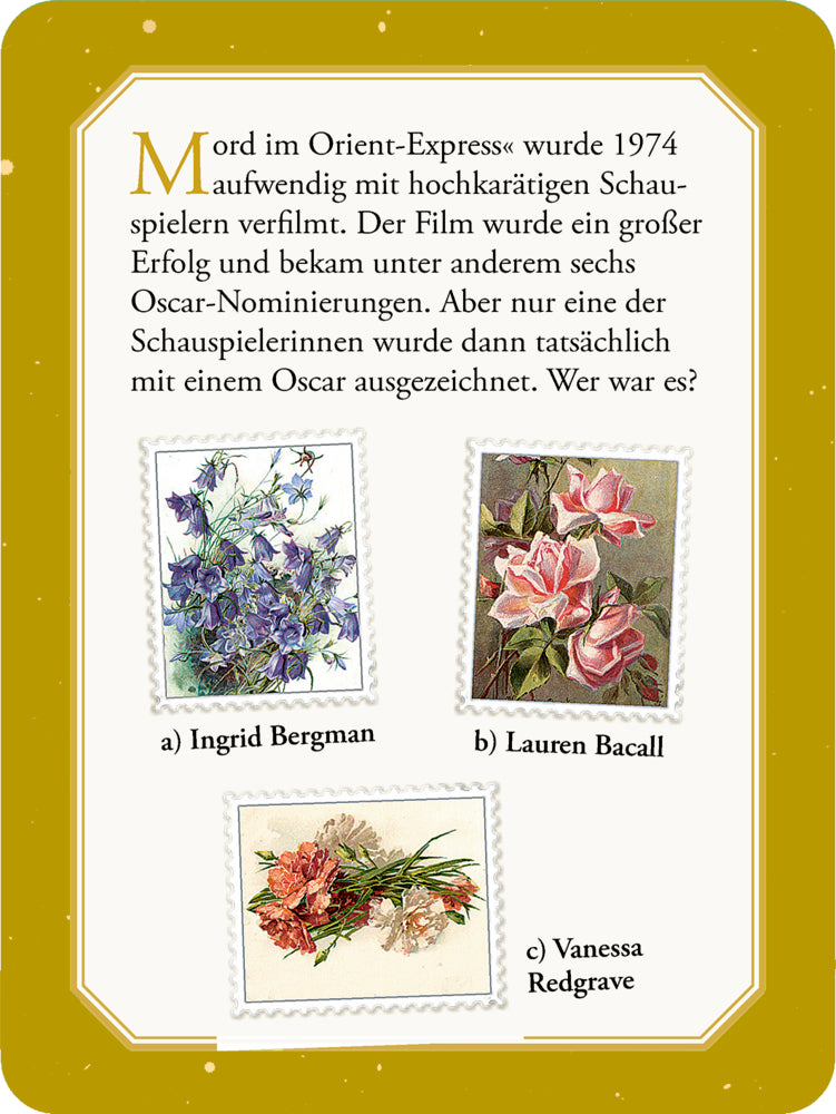 Drei Schüsse u. ein Aschenbrödel, Krimi-Escape-Adventskalenderspiel